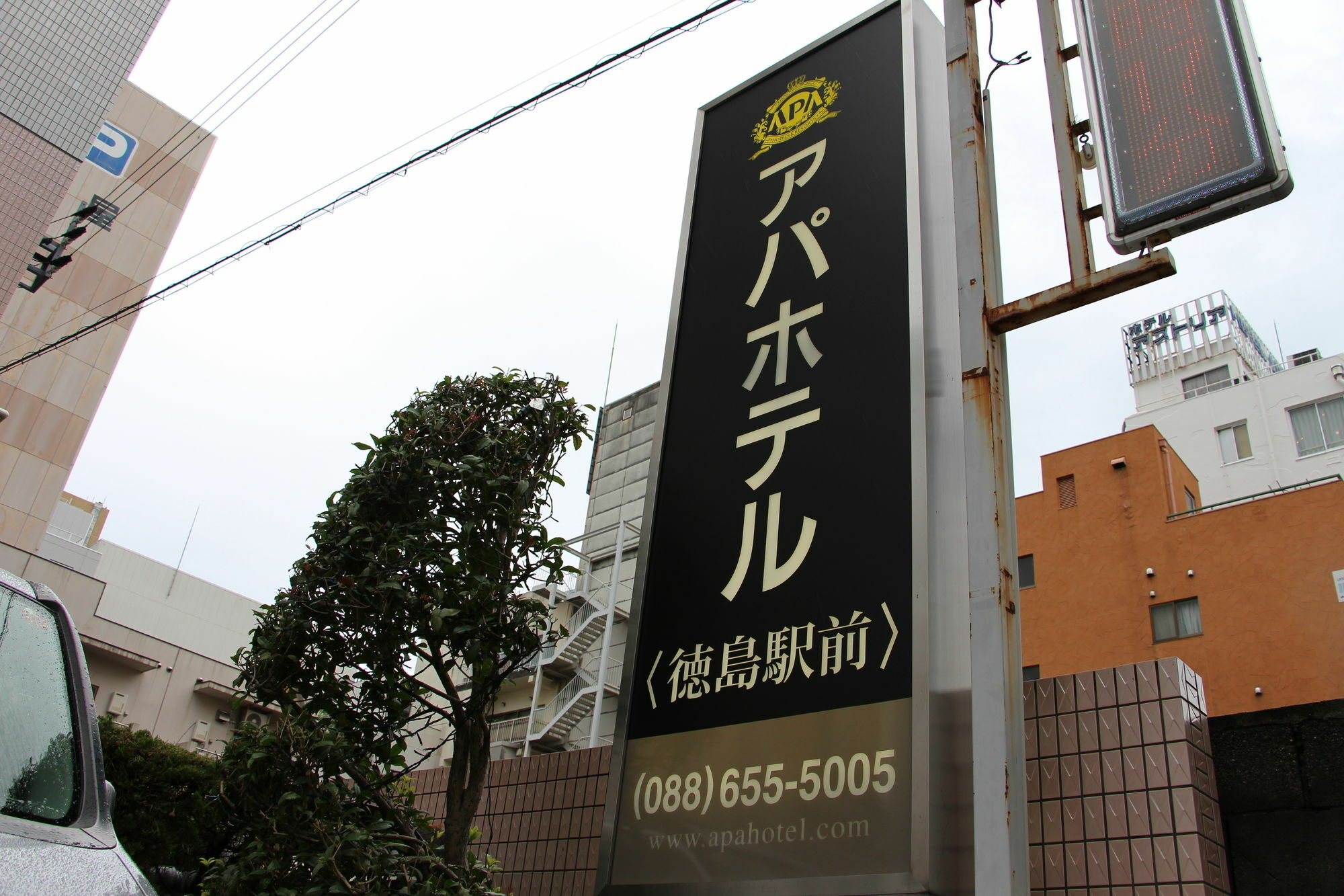 Apa Hotel Tokushima Ekimae Exterior foto